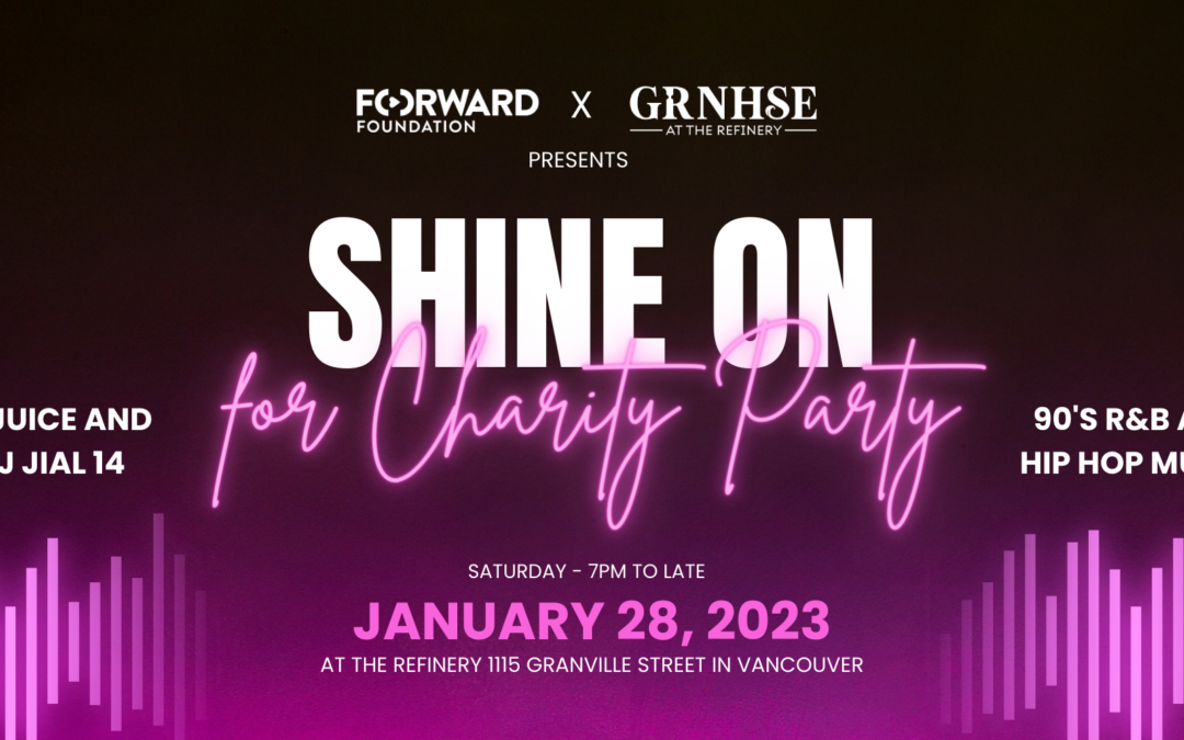 Shine on for charity party