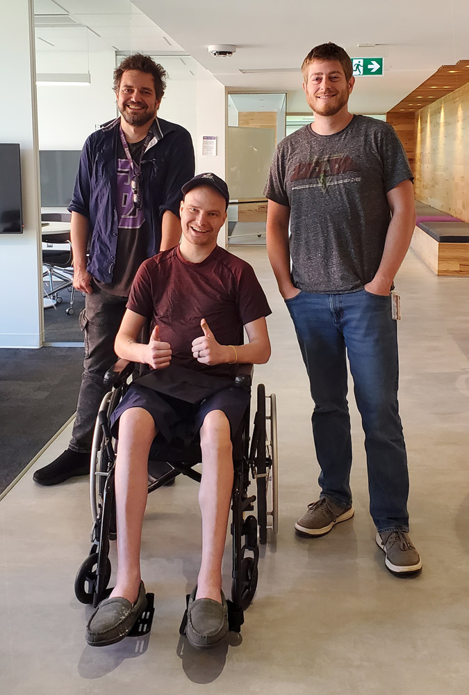 Slaman,-Jordan---at-Bishop_s-with-Shahn-Nadeau-_06,-Jordan-and-Shawn-Whittingstall-at-IT-Help-Desk